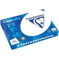 Clairefontaine Kopieerpapier Clairefontaine Clairalfa A3 110gr wit 500vel | 4 stuks