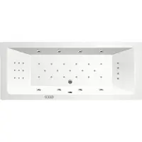 Bestbad Luso 170x75 cm whirlpool Deluxe