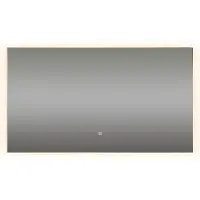 Sanico Dortmund spiegel 140x70 cm rechthoek verlichting en verwarming