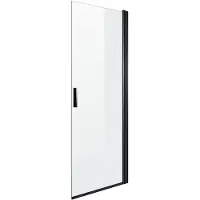 Sanico Avella douchedeur 90 cm mat zwart
