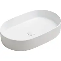 Sanisense Brefaro waskom mat wit 60x38 cm