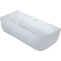 Sanico Venetië half vrijstaand hoekbad links 170x75 cm wit