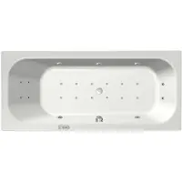 RB Xenz Aruba bubbelbad 190x80 cm met RB2 whirlpool wit