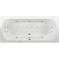 RB Xenz Lagoon bubbelbad 190x90 cm met RB2 whirlpool elektrisch wit