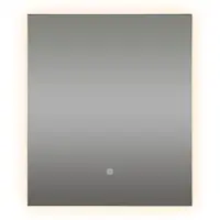 Sanico Dortmund spiegel 70x70 cm rechthoek verlichting en verwarming