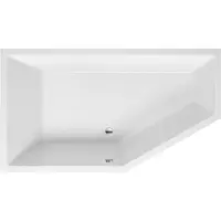 Bestbad Delta 160 hoekbad 160x90 cm links wit
