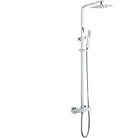 Sanico Palermo opbouw regendouche vierkant chroom