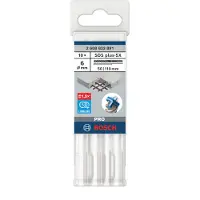 Bosch Accesorios -5x 6x50x110 Mm Sds-plus Steenboor 10 Eenheden