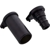 InLine Delock DL4 Dust Cover for male and female connector, silicone, 2-parts, black 10 pcs set