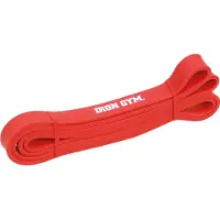 Iron gym Power Band - Weerstandsband - Voor krachttraining en revalidatie - Rood