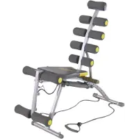 Rock gym 6-in-1 Trainingsbank - Buikspierbank