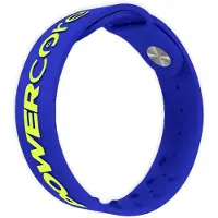 BioEnergiser PowerCore, proprioceptie sportarmband – Blauw/Neon – M/L - Sportband – Polsband verbetert sportprestaties