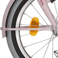Alpina spatbordstang set 16 cargo pearl pink met matt