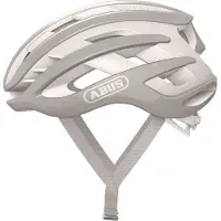 ABUS Fietshelm AIRBREAKER pure grey M - 52-58 cm - grijs - Geschikt voor gebruik op racefietsen - gravelbikes - 210 g
