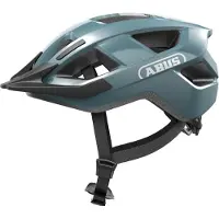 ABUS Fietshelm ADURO 3.0 LED glacier blue M - 52-58 cm - blauw - Geschikt voor gebruik op elektrische fietsen - stadsfietsen - 315 g