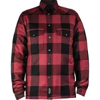 John Doe Motoshirt Rood Zwart XTM Maat 5XL