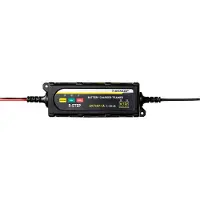 Dunlop Acculader met LED Display - 12 Volt - IP65 Gecertificeerd