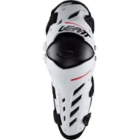 Leatt Dual Axis Witte Knie- en Scheenbeschermers Maat S-M
