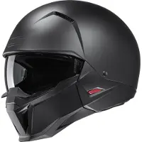 HJC i20 Semi Flat Zwart Jethelm Maat 2XL