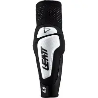 Leatt 3DF 6.0 Witte Motocross Elleboogbeschermers Maat XL
