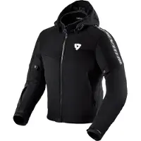 REV'IT! Revit Proxy H2O waterdichte jas, zwart, heren, maat 2XL, kleur zwart, maat 2XL