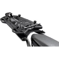 SW-Motech Adapterplaat voor STREET-RACK - Voor Shad 2. Zwart.