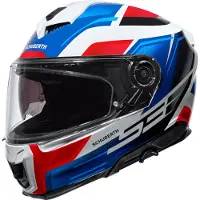 Schuberth S3 Storm, integraalhelm ,Wit/Blauw/Rood/Zwart ,XL (60/61)