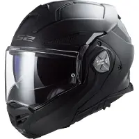 LS2 FF901 Advant X Solid, modulaire helm ,Mat-Zwart ,XXL