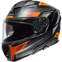Schuberth S3 Storm, integraalhelm ,Mat Zwart/Oranje/Grijs ,XL (60/61)