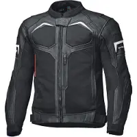 Held Torver Air, leren/mesh jas ,Zwart/Wit ,58