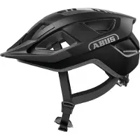ABUS Fietshelm ADURO 3.0 LED race black L - 58-62 cm - zwart - Geschikt voor gebruik op elektrische fietsen - stadsfietsen - 335 g
