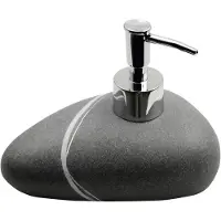 RIDDER Little Rock Vrijstaande zeepdispenser, grijs