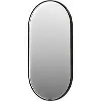 Ink Spiegel sp28 contour 60x4x120 cm in geborsteld metal black