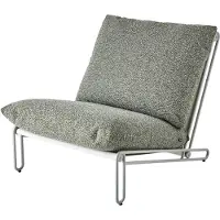 Brafab Blixt loungestoel Light grey-teddy verde