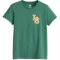 Levi's The T-shirt Green Size: XS | T-Shirts Outlet | Dames | Groen
