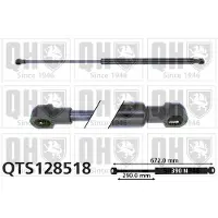 Quinton Hazell QTS128518 Gasveer achterklep