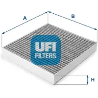 Ufi 54.150.00 Interieurfilter