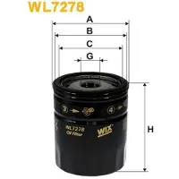 WIX FILTERS WL7278 Oliefilter