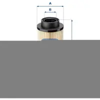 Ufi 26.008.00 Brandstoffilter