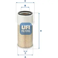 Ufi 27.920.00 Luchtfilter