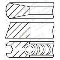 Sonstiges ENGINE 08-879207-00 Zuigerveerset