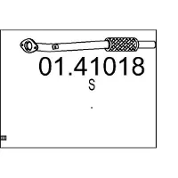 MTS 01.41018 Voorpijp