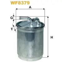 WIX FILTERS WF8379 Brandstoffilter