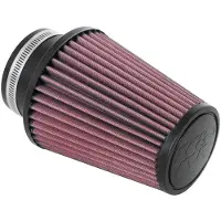 K&N Engineering K&N Universal Clamp-On Air Filter 3in Flange ID x 5in Base OD x 3.5in Top OD x 6in Height