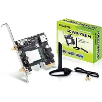 Gigabyte GC-WB1733D-I netwerkkaart & -adapter WLAN / Bluetooth 1733 Mbit/s Intern