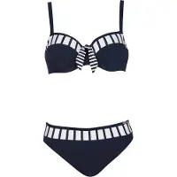 Sunflair Bikini navy / wit