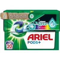 Ariel Original - Touch of Lenor Unstoppables - Wasmiddelcapsules - Pods+ - Gekleurde Was - 20 Wasbeurten
