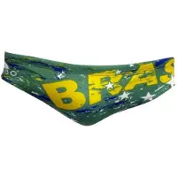 Turbo Brazil 2010 Swimming Brief Groen M Man