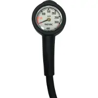 Seac Sub Compact Pressure Gauge Zwart