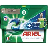Ariel All-in-1 Pods+ Wasmiddelcapsules Actieve Geurbestrijding 12 Stuks